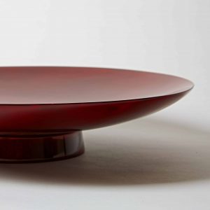 Lacquer Plate, Red,